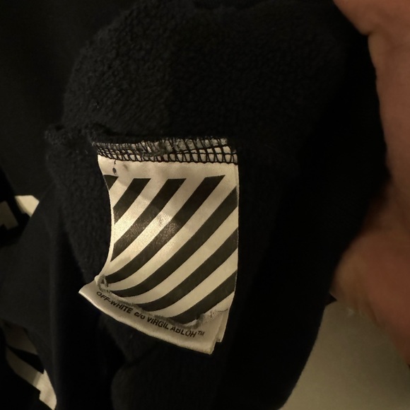 Off-White Virgil Abloh Cut Off Series Hoodie - Picture 7 of 11